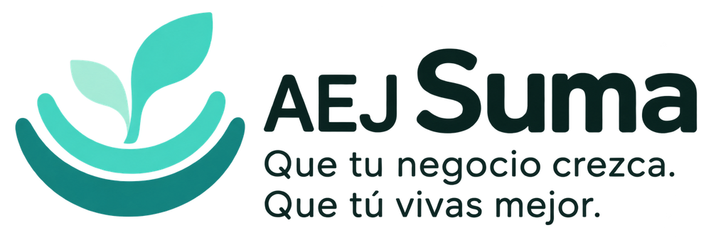 AEJ Suma. Que tu negocio crezca. Que tú vivas mejor.