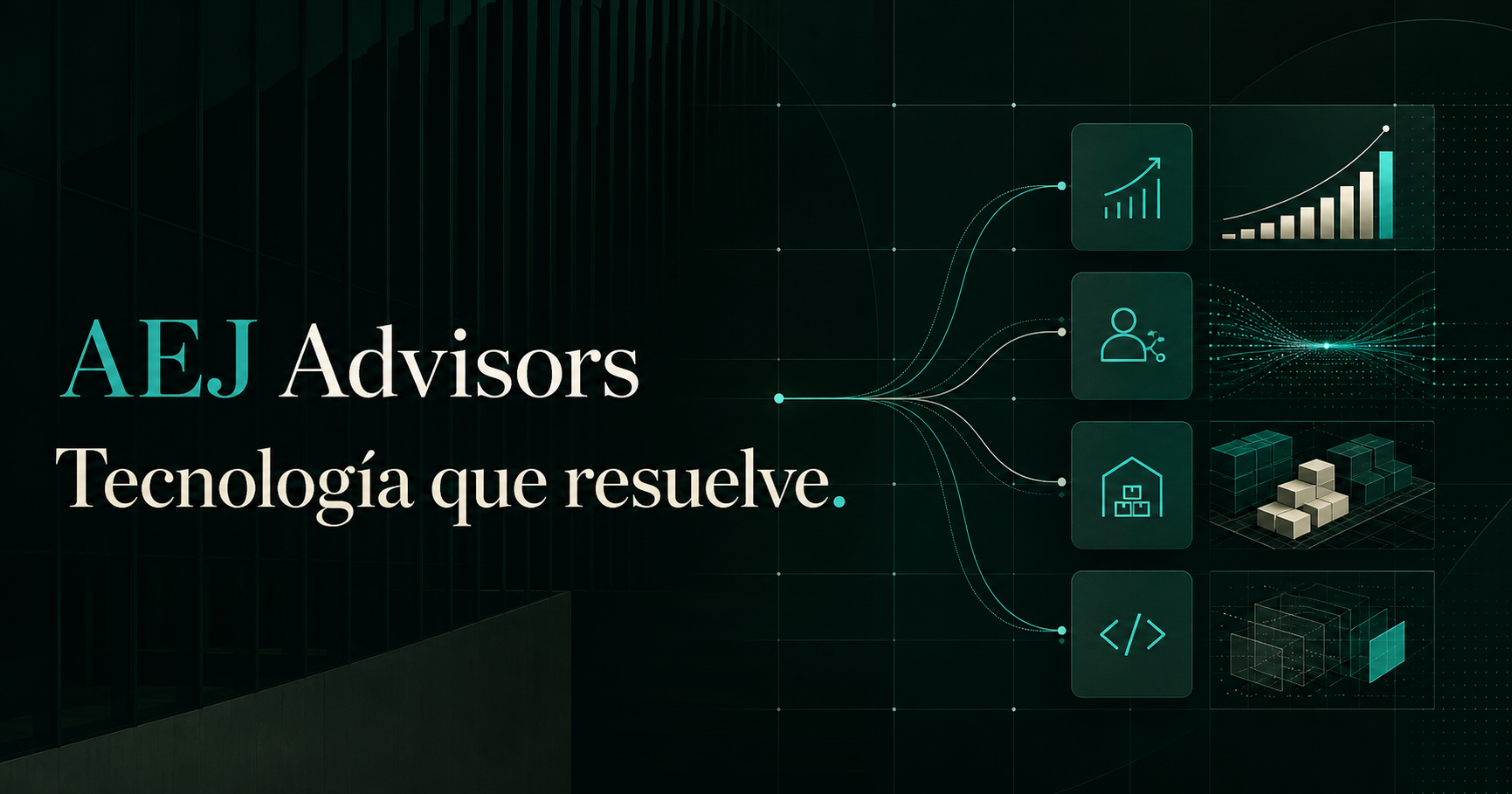 AEJ Advisors, tecnología que conecta ventas, personas, almacén y desarrollo de software